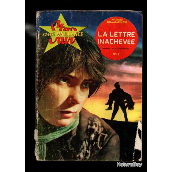 star cin� vaillance 25 roman photo la lettre inachev�e 1962 ,