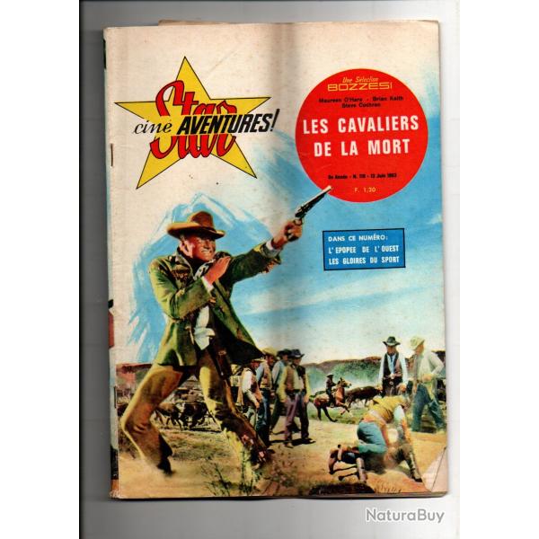 star cin aventures 119 roman photo les cavaliers de la mort 1963 maureen o'hara, brian keith, steve