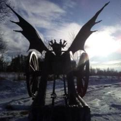 Grand canon &agrave; p&eacute;tards XXL avec une conception tr&egrave;s &eacute;labor&eacute;e