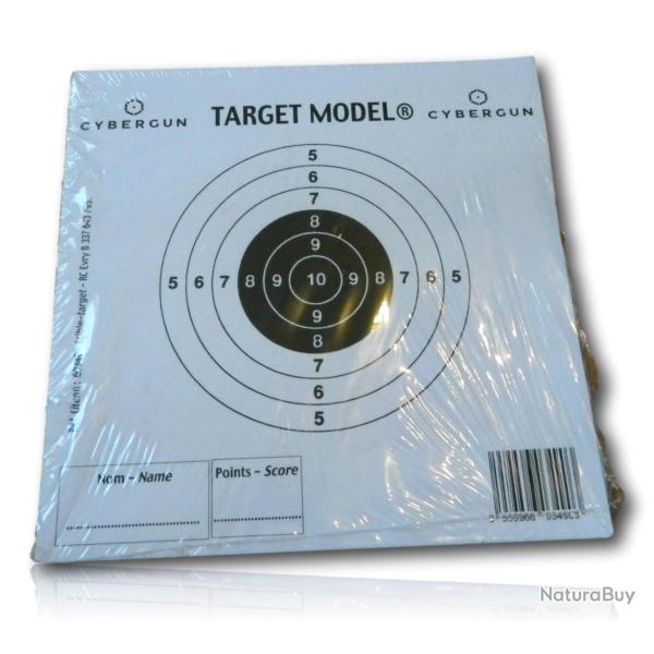 PAQUET DE CIBLE PAPIER CYBERGUN
