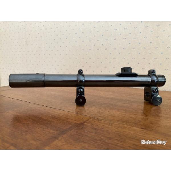 Lunette Allemande Wetzlar M.S.W. 2 3/4 x18 en acier avec montage DISKOP d�rivable pour rail de 11 mm