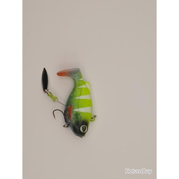 LEURRE SAKURA SWIMBAIT SOUPLE TRIBBBLE 67MM/35.5G EE03