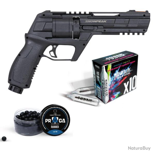 PACK SNOWPEAK REVOLVER CP300 C50 13J + CO2 + BILLES