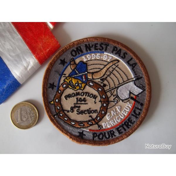 cusson cole nationale police Prigueux promotion 144 insigne tissu