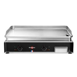 PLANCHA KRAMPOUZ INOX ELEC LARGEUR Double Alimentation Mono Prise 16 A