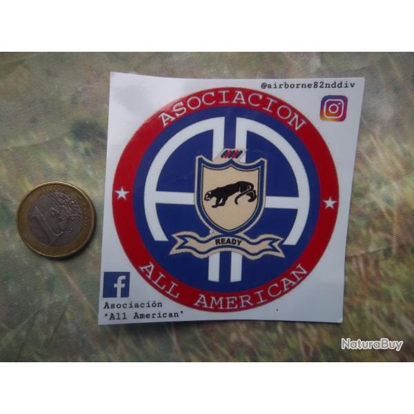 autocollant All Am�rican association airborne 82