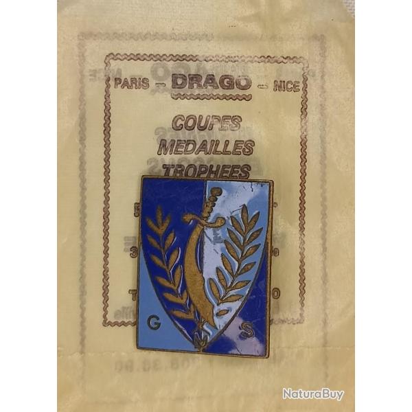Insigne Groupement Mobile de S�curit� guerre Alg�rie