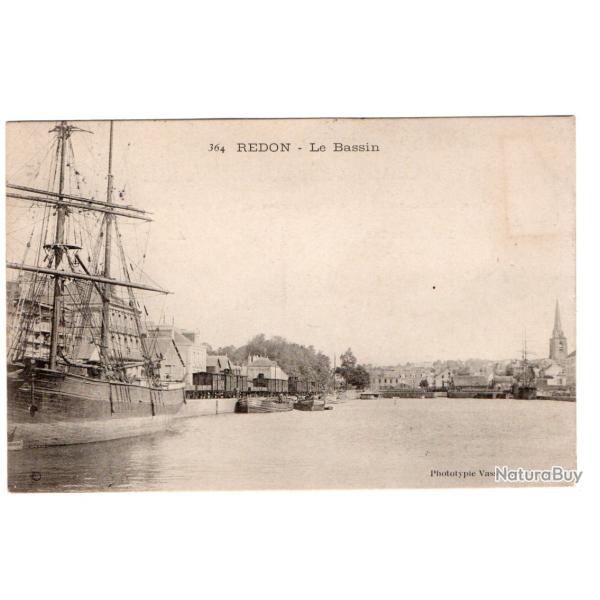 CPA - Marine - REDON - Le Bassin N�3181