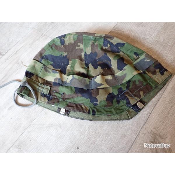 Couvre casque suisse camouflage. Mdle 1971