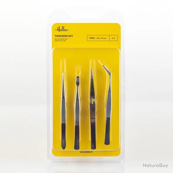 Set de 4 pincettes | Heller (0000 4222) - Maquette  monter