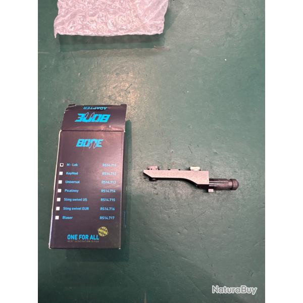 Adapteur bipied strasser bone vers M-lock