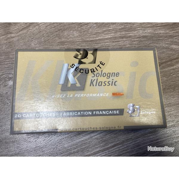 Sologne Klassic subsonique calibre 7x64 139gr.      9g