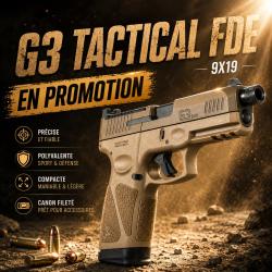 PROMOTION TAURUS G3 TACTICAL FDE 9X19
