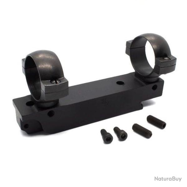 Montage S&K pour Mauser 98 Espagnol ou Brsil pour lunette Scout avec tube de diamtre 1" (25,4 mm)
