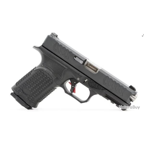 Pistolet semi-automatique BUL ARMORY axe compact cleaver noir pvd cal.9mm