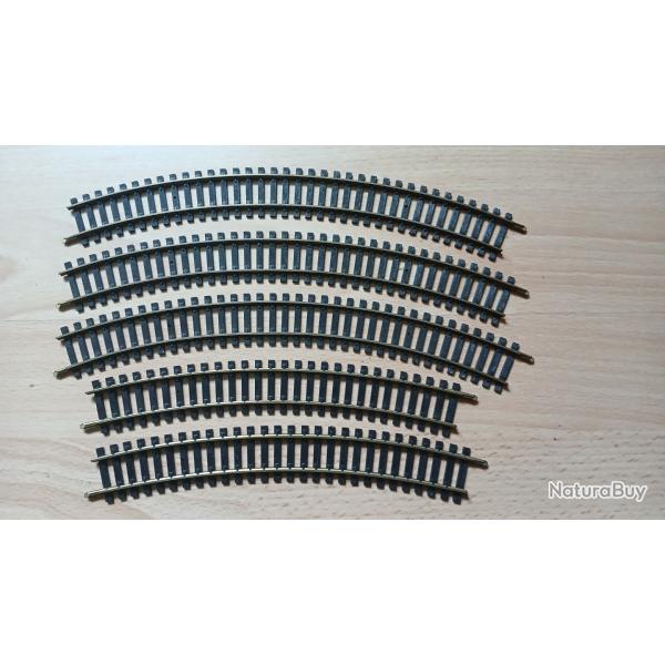 Lot 5 rails HO Jouef