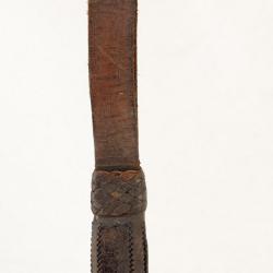DRAGONNE EN CUIR DE SABRE DE CAVALERIE TROUPE MODELE 1822 - FRANCE XIX&egrave; France Tr&egrave;s bon XIX eme Mili