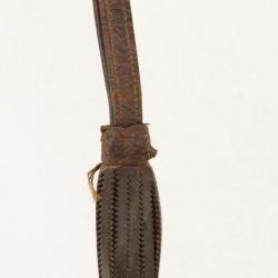DRAGONNE EN CUIR POUR SABRE D'INFANTERIE MODELE 1882 52cm - FRANCE XIX&egrave; Bon France III eme Republiqu