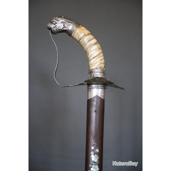 Sabre de haut dignitaire Vietnamien dit guom - Vietnam, 2nde moiti� 19�me si�cle