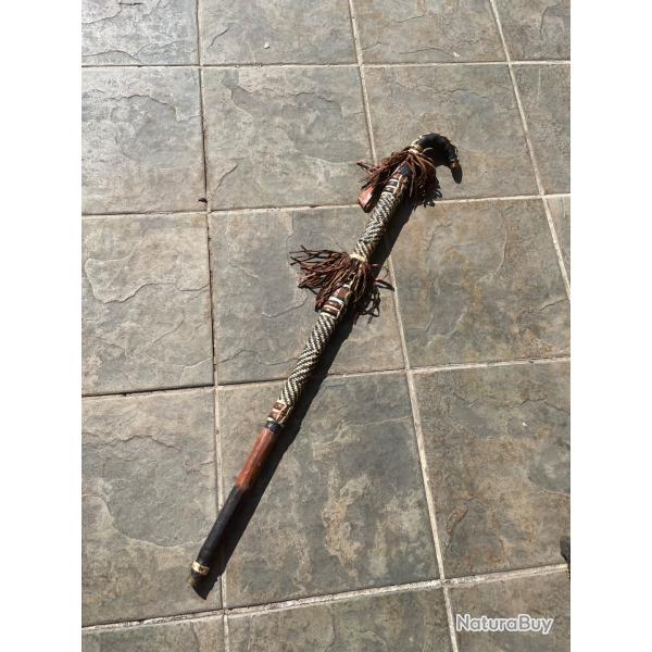 Ancienne canne � syst�me origine africaine