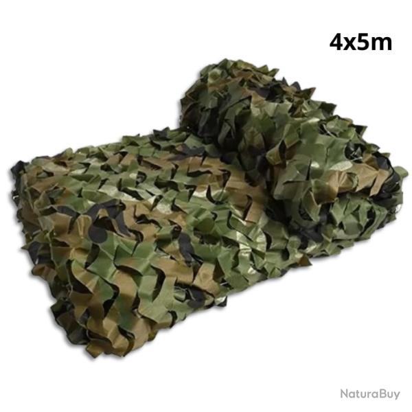 Filet de camouflage 4x5m - Anti UV Livraison rapide