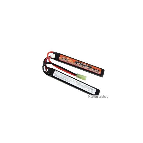 BATTERIE LI-PO 7.4V 2000MAH 2 STICKS