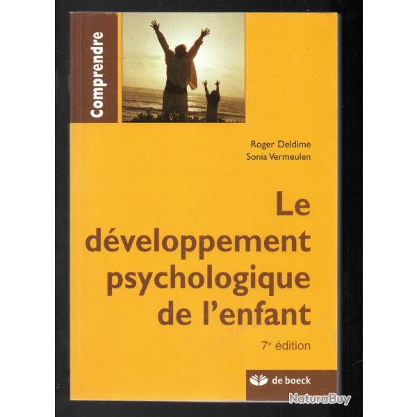 Le d�veloppement psychologique de l'enfant roger deldime et sonia vermeulen