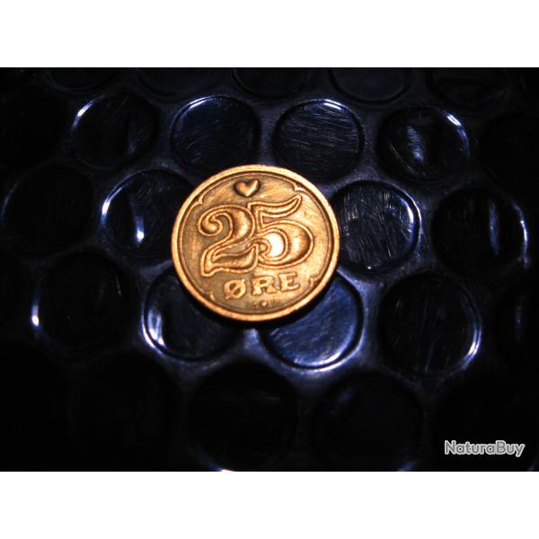 Danemark piece de 25 ore  1990 ttb