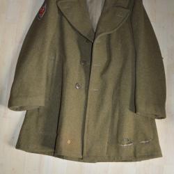 MANTEAU AMERICAIN GI'S DATE 1943-LIBERATION-NORMANDIE-VOSGES-LORRAINE