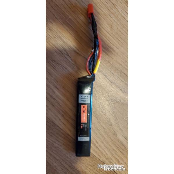 Batterie Lipo 1100 mAH 20C 7.4 V T-tdean airsoft