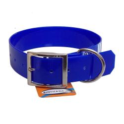 COLLIER avec gravure HUNT US 38 - jokidog 60 cm bleu roi