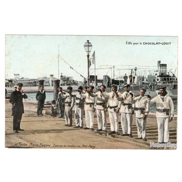 CPA - Marine Militaire - Exercice au Revolver au Petit-Rang  N�3454