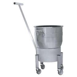 CHARIOT DE CUVE POUR BATTEURS M&Eacute;LANGEURS 40 / 60 / 80 L.