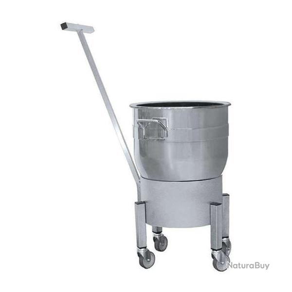 CHARIOT DE CUVE POUR BATTEURS M�LANGEURS 40 / 60 / 80 L.