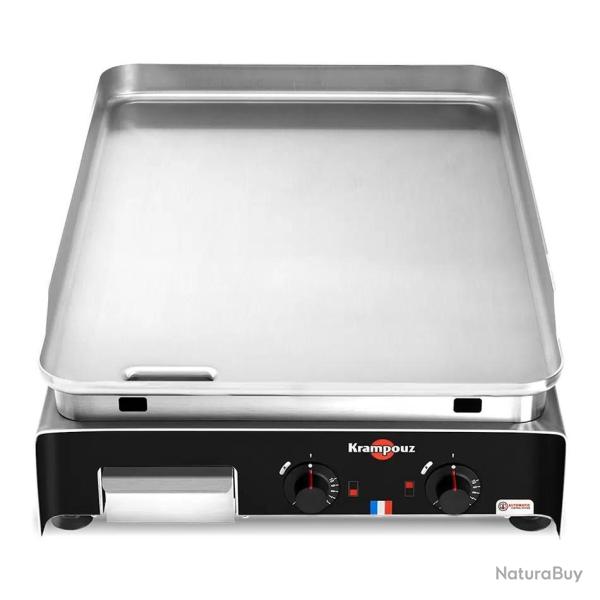 PLANCHA KRAMPOUZ INOX GAZ PROFONDEUR Gaz de Ville (G20)