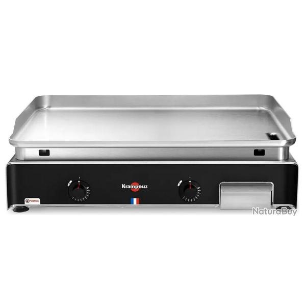 PLANCHA KRAMPOUZ INOX GAZ LARGEUR Gaz Bouteille Butane / Propane (G30)