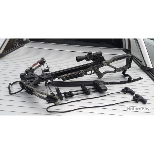 Arbalte  poulie 185 lbs 370 FPS