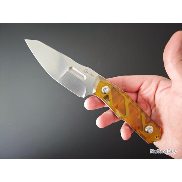 Civivi PROPUGNATOR Lame en D2, plaquettes en Ultem poli. C23002-3 NEUF