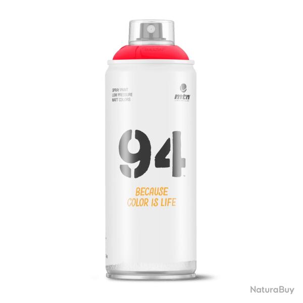 Peinture en a�rosol MTN 94 - 400 ml - Rouge orang� fluorescent
