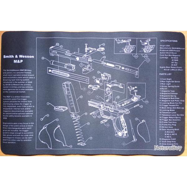 WADSN Tapis de D�montage M&P