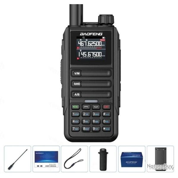 NOUVEAU MOD�LE !! RADIO BAOFENG UV-16 MAX PRO V2 15W - NOIR - LIVRAISON GRATUITE