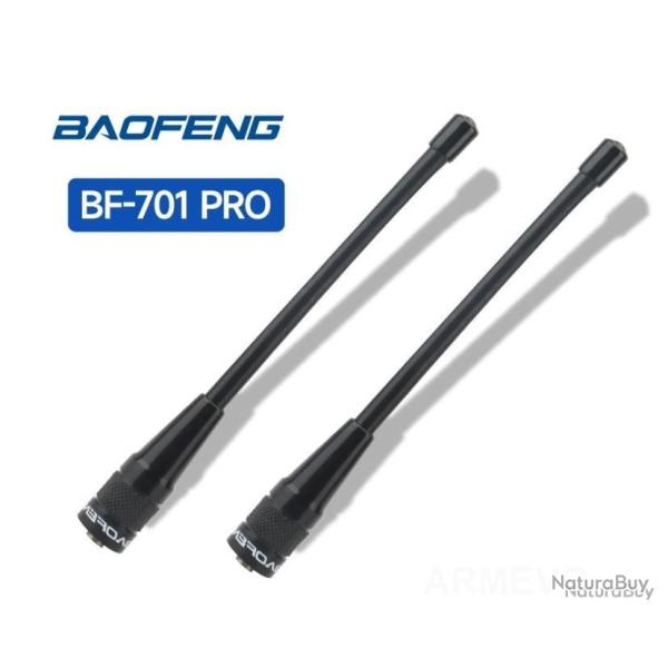 PACK 2 ANTENNES BAOFENG BF-701 PRO (20CM) - LIVRAISON GRATUITE