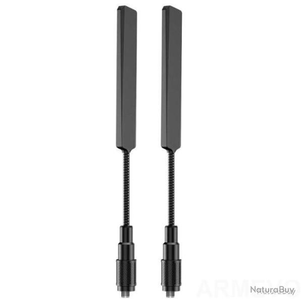 PACK 2 ANTENNES FLEXIBLE AR-188 (21CM) POUR TALKIES-WALKIES BAOFENG - LIVRAISON GRATUITE