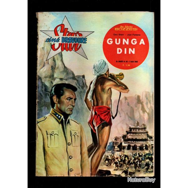 star cin� bravoure 62 roman photo gunga din 1963 indes anglaises