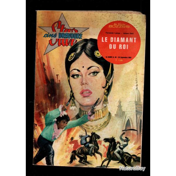 star cin� bravoure 66 roman photo le diamant du roi 1963