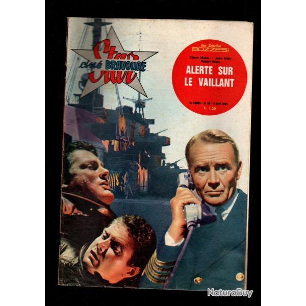 star cin� bravoure 80 roman photo alerte sur le vaillant 1964 , royal navy ,