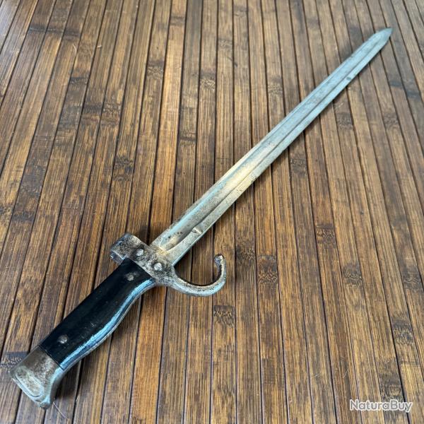 BA�ONNETTE BERTHIER 1892 ARM�E FRAN�AISE WW1 NON MODIFI�E