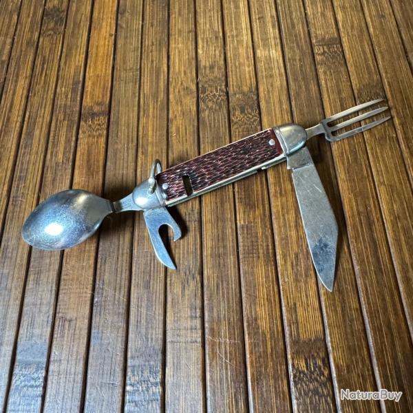 COUTEAU U.S MULTI LAMES BIVOUAC LE COLONIAL PROV. U.S.A