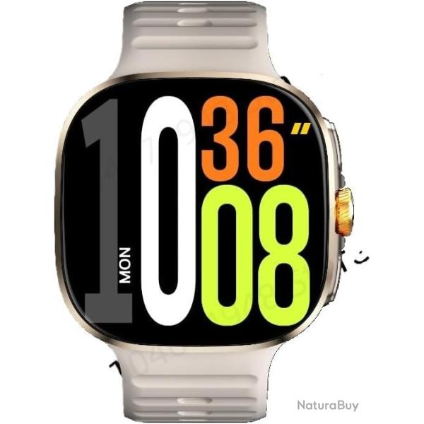 Montre Connecte  M99  cran AMOLED Camra HD Rotative 190GPS 4G 8 Go + 128 Go Batterie 2100 mAh
