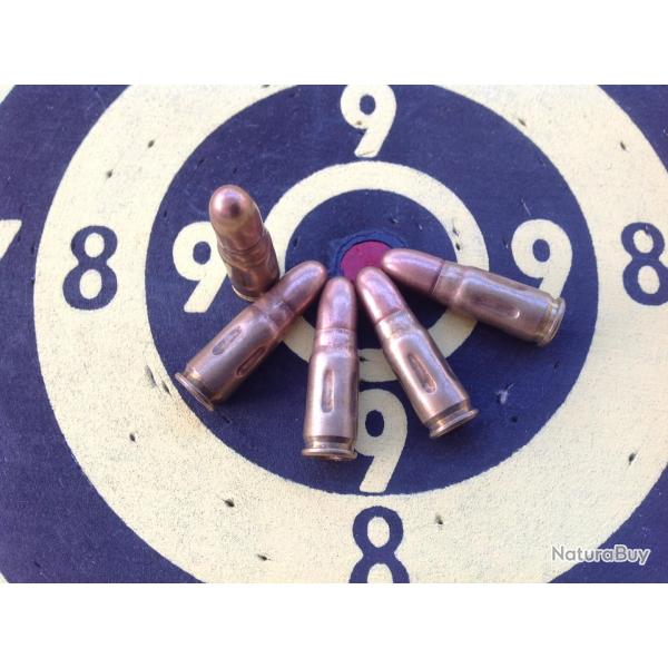 Cartouches de manipulation et collection pour "Tokarev", cal 7,62x25.